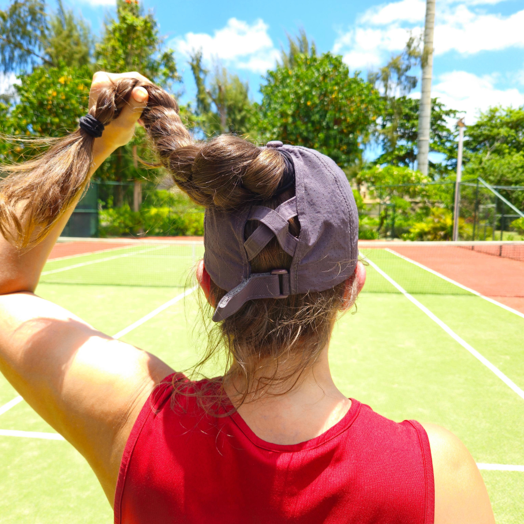 Ponytail cap (dark Grey)