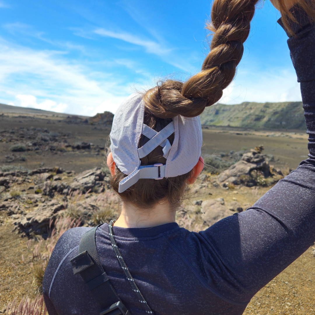 Ponytail cap (light Grey)