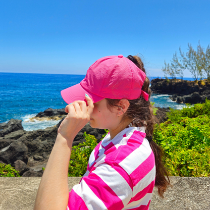 Ponytail cap (Pink)