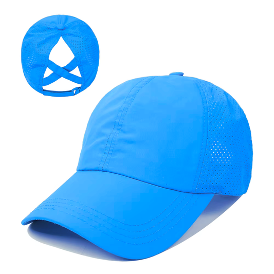 Ponytail cap (light Blue)